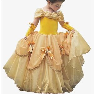 Princess Belle Costume fits 3-11yrs old